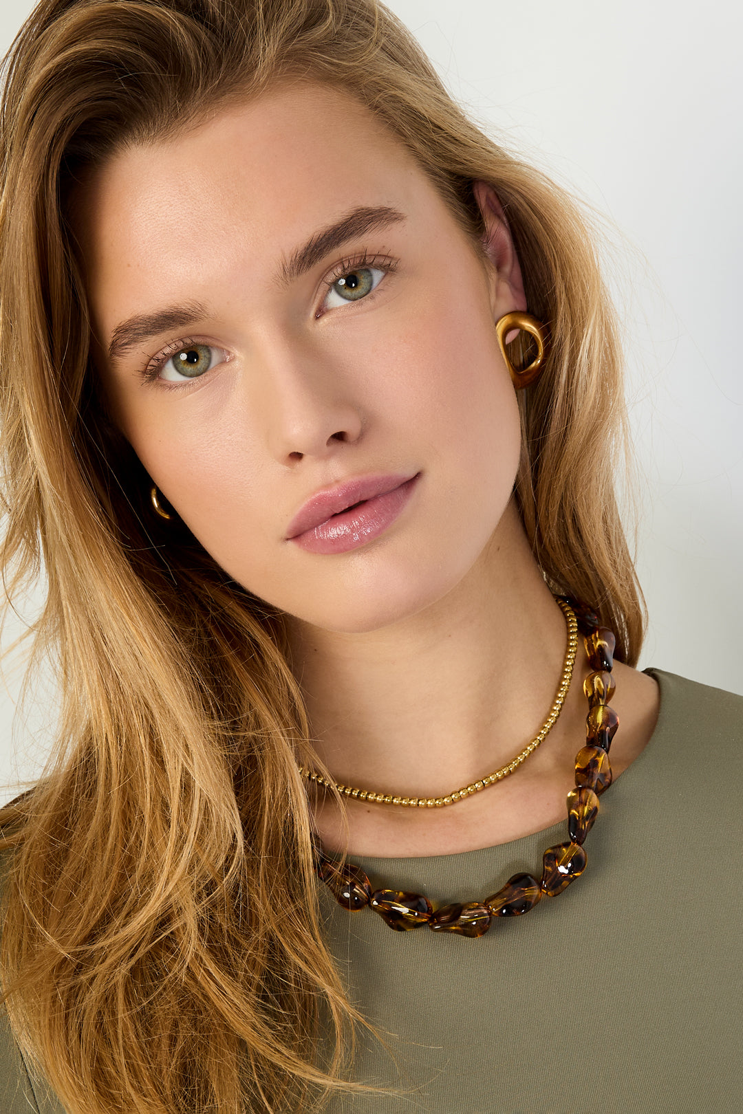 Acrylic Beaded Necklaces Beads Retro Daily Classic Series Women's jewelry