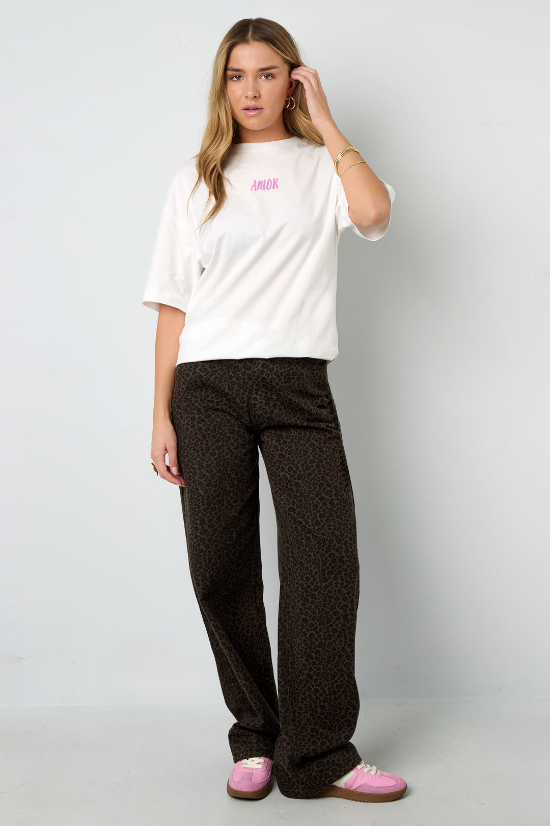 Amor por el mar oversized tee