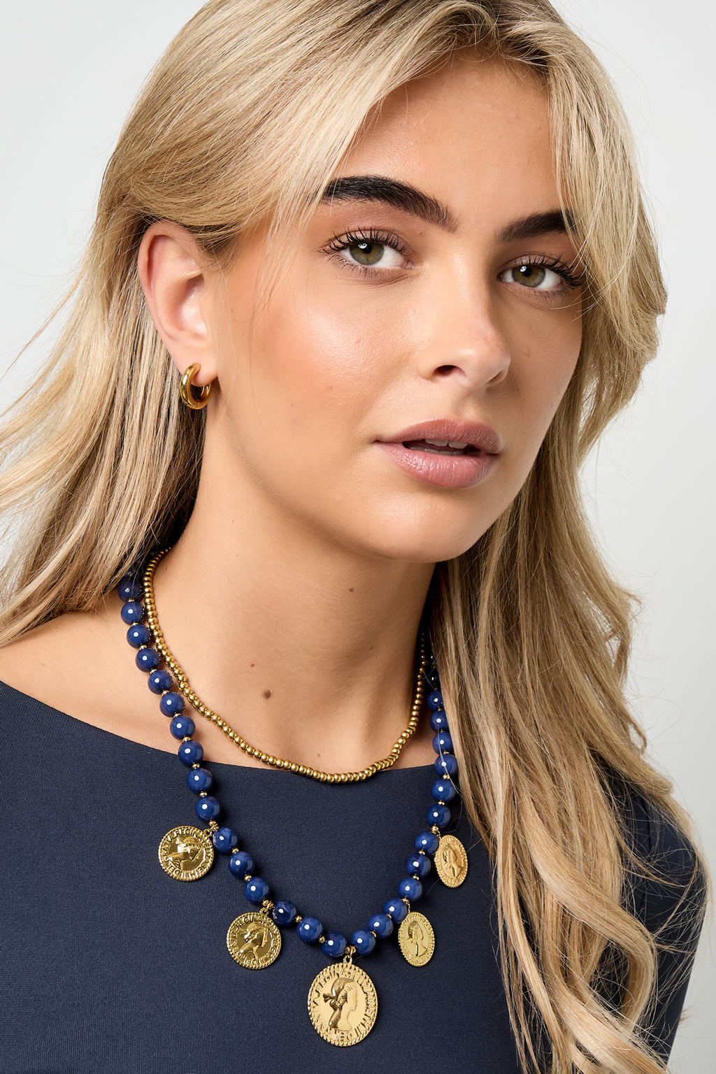 Acrylic Beaded Necklaces Figure Retro Daily Classic Series Women's jewelry